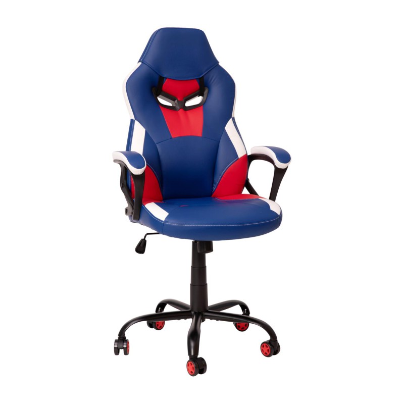 Super Series Gaming Chair Superhero - Blue/Red